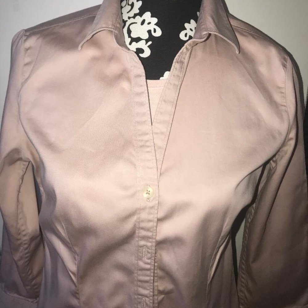 Banana Republic Pink Tailor Shirt